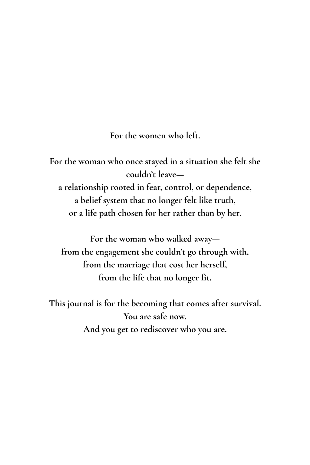 The Rediscovery Journal- First Edition