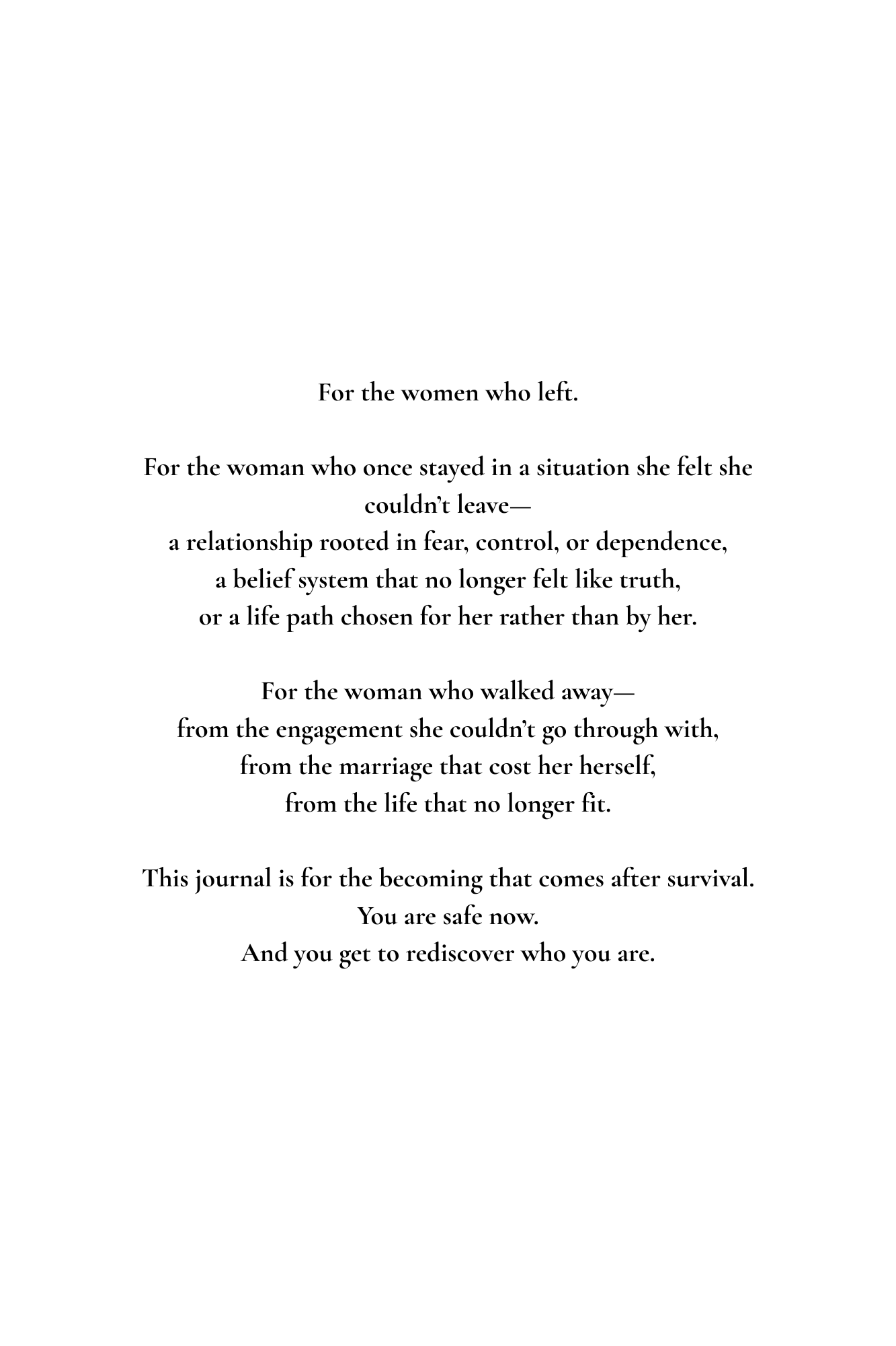 The Rediscovery Journal- First Edition